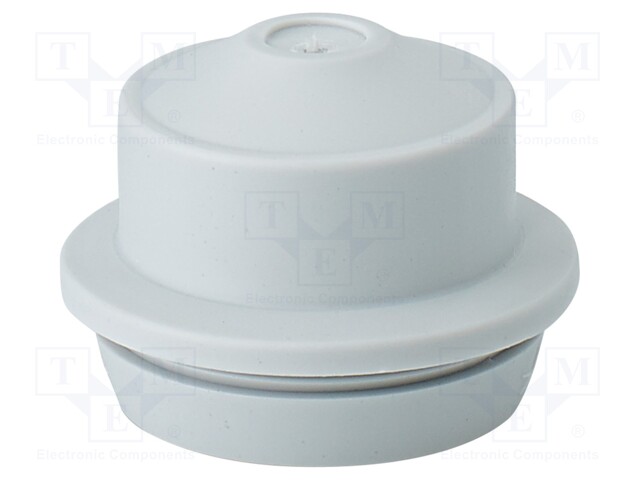 Grommet; elastomer thermoplastic TPE; light grey; 9÷17mm; IP65