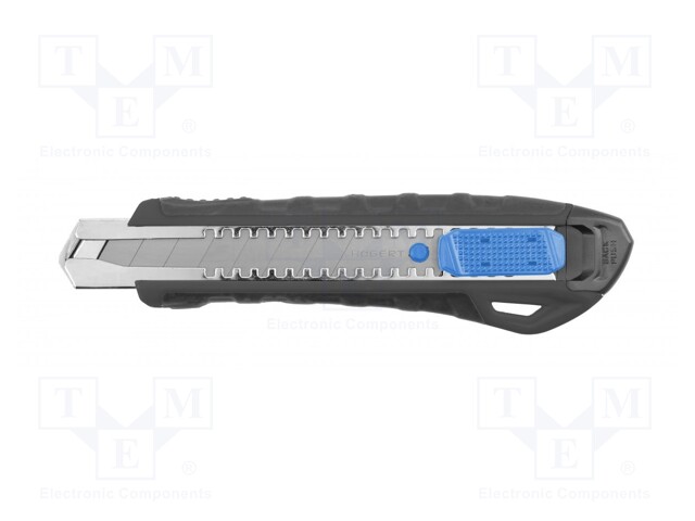 Knife; carton,textiles,universal; 18mm; Handle material: plastic