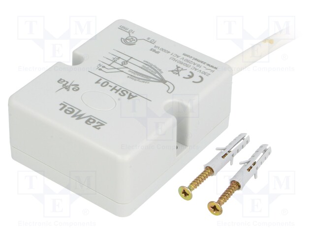 Staircase timer; IP20; 230VAC; SPST-NO; wall mount; Ioper.max: 16A