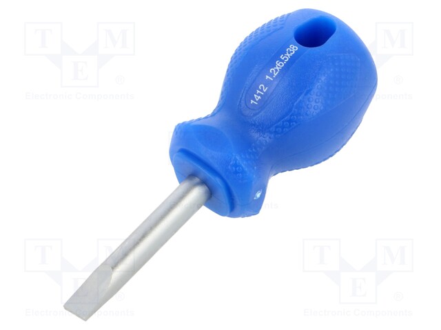 Screwdriver; slot; 6,5x1,2mm