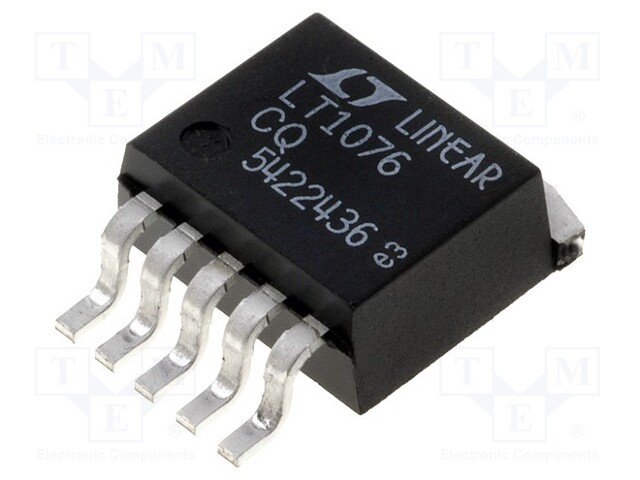 PMIC; DC/DC converter; Uin: 8÷45V; Uout: 2.5÷35V; D2PAK-5