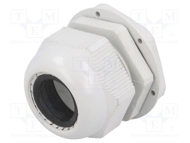 Cable gland; M50; IP65; Mat: polyamide; grey