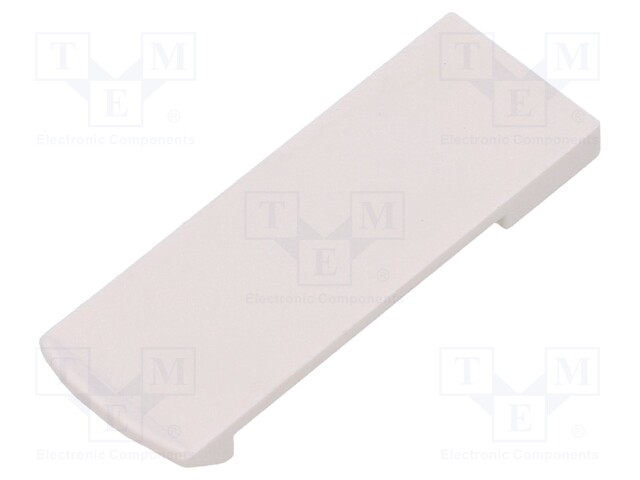 Clip; Colour: white; Series: CLIPS; 39x14x3mm