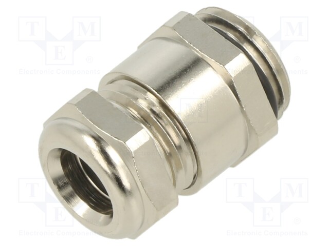 Cable gland; with earthing; M16; 1.5; IP68; Mat: brass