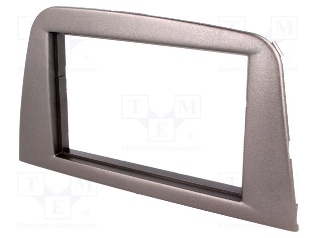 Radio mounting frame; Seat; 2 DIN; anthracite