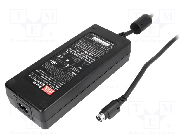 Power supply: switched-mode; 12VDC; 11.5A; 138W; Case: desktop