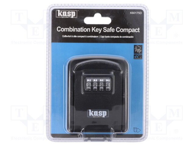 Key safe; Width: 75mm; 4 digit code; Kind: combination code