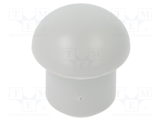 Stopper; polyamide; light grey; L: 9mm; -20÷100°C; Entrelec