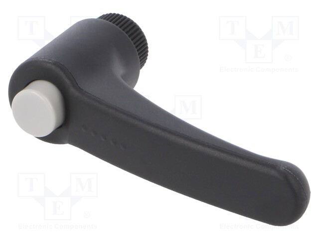 Lever; adjustable; Thread len: 20mm; Lever length: 95mm; -30÷130°C