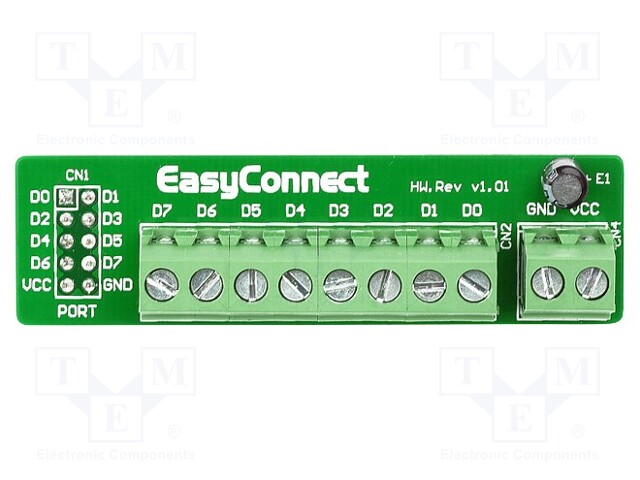 Expansion board; screw terminal,IDC10