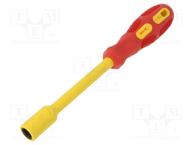 Screwdriver; insulated; hex socket; HEX 11mm; Blade length: 125mm