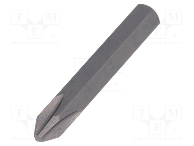 Screwdriver bit; Phillips; PH1; Overall len: 28mm; Series: MICRO