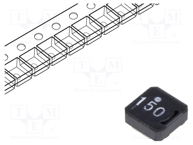 Inductor: ferrite; SMD; 15uH; 1.2A; 350mΩ; ±20%; VLCF