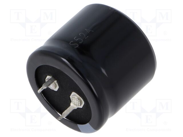 Capacitor: electrolytic; SNAP-IN; 220uF; 400VDC; Ø30x25mm; ±20%