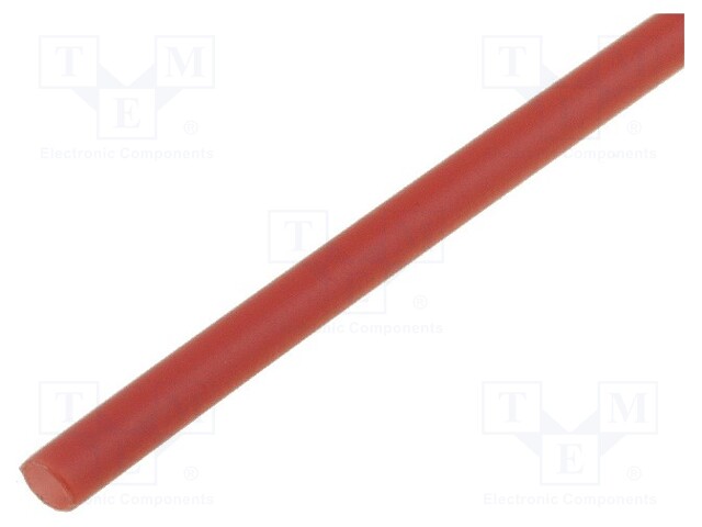 Heat shrink sleeve; glueless; 2: 1; 38mm; L: 1m; brown; polyolefine