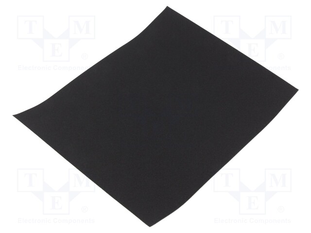 Cleaning cloth: sandpaper; Granularity: 120; 230x280mm; 6s.