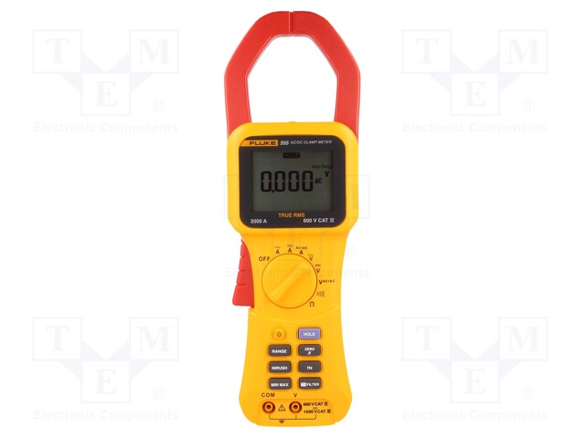 AC/DC digital clamp meter; Øcable: 58mm; LCD,with a backlit