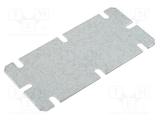 Mounting plate; steel; W: 48mm; L: 98mm; Series: MNX; ABS100/100