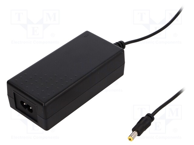 Power supply: switched-mode; 12VDC; 4.17A; Out: 5,5/2,1; 50W