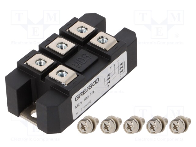 Bridge rectifier: three-phase