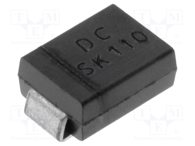 Diode: Schottky rectifying; SMD; 100V; 1A; SMB; Package: reel,tape