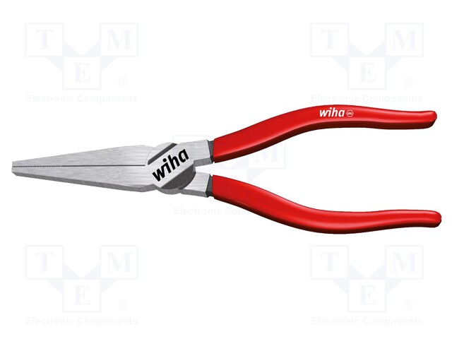 Pliers; flat; 160mm; Conform to: DIN/ISO 5745