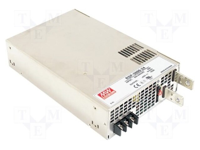 Power supply: switched-mode; modular; 3000W; 24VDC; 22÷28VDC; 125A