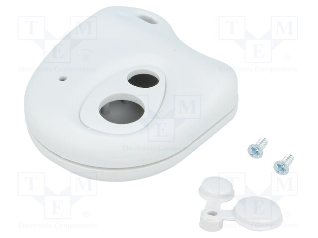 Enclosure: for remote controller; X: 43mm; Y: 50mm; Z: 13mm; ABS