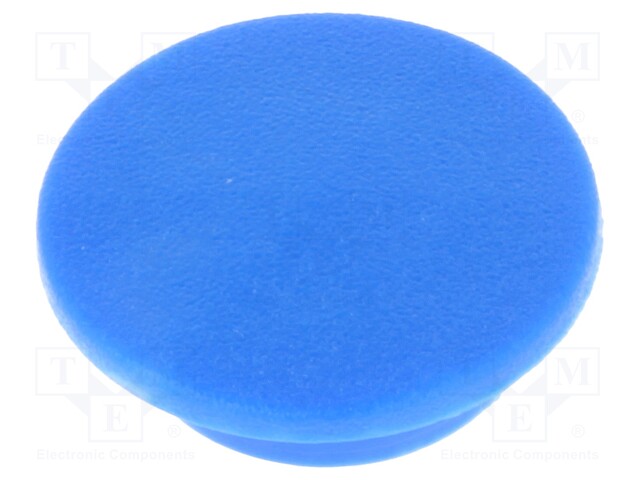 Cap; plastic; push-in; blue; Application: K21