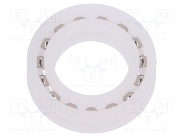 Bearing: ball; Øint: 12mm; Øout: 21mm; W: 5mm; Cage: polyamide