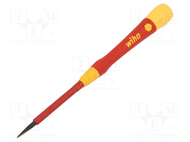 Screwdriver; precision,insulated; slot; SL 3,5mm; 1kVAC