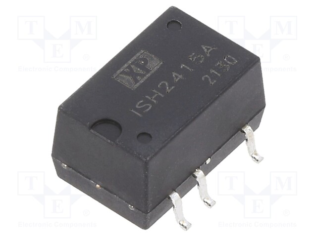 Isolated Board Mount DC/DC Converter, 1.5kV Isolation, ITE, 1 Output, 2 W, 15 V, 133 mA