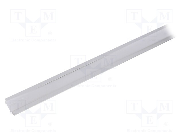 Profiles for LED modules; white; recessed; natural; L: 2m