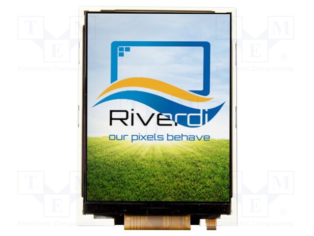 Display: TFT; 2.8"; 240x320; Illumin: LED; Dim: 50.2x69.3x6.22mm