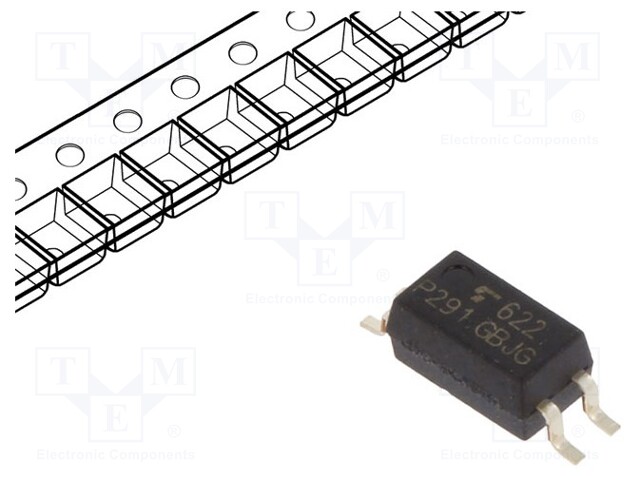 Optocoupler; SMD; Channels: 1; Out: transistor; Uinsul: 3.75kV; SO4