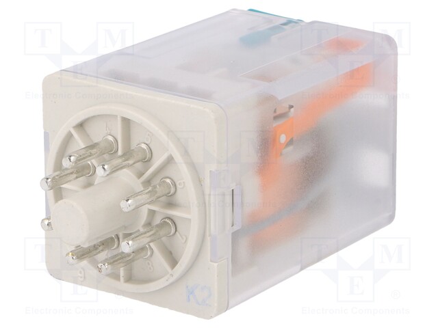 Relay: electromagnetic; DPDT; Ucoil: 220VDC; 10A; max.250VAC; 83g