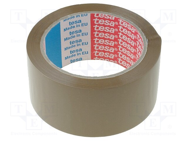 Packing tapes; L: 66m; Width: 50mm; Thick: 46um; Colour: brown