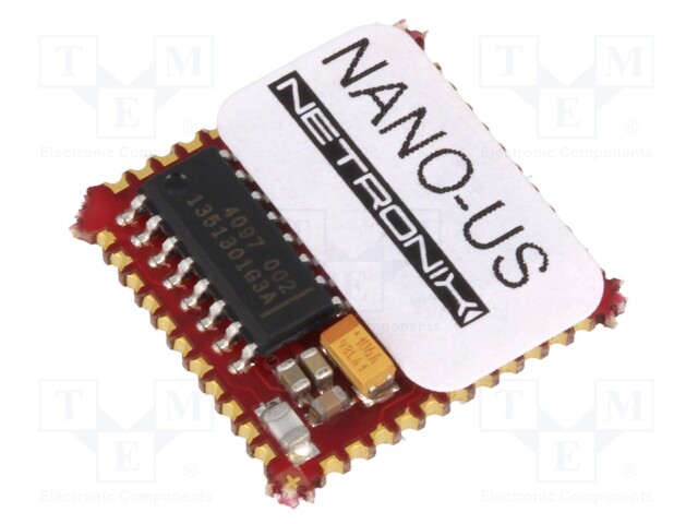 RFID reader; 17.5x17.5x3mm; 5V; Card memory: 38