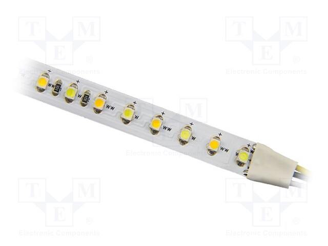 LED tape; white warm/cold white; 3528; 24V; LED/m: 120; 10mm; IP20