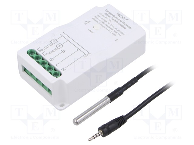 Wireless temperature sensor; 90÷250VAC; WIFI; Software: Moes