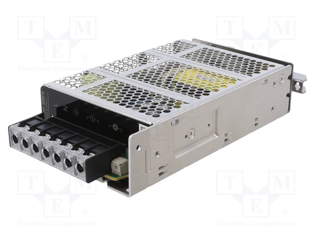 AC/DC DIN Rail Power Supply (PSU), ITE & Transformers, 1 Output, 150 W, 12 V, 13 A