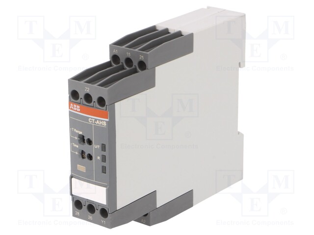 Time Delay Relay, 48 VDC, 0.05 s, 300 h, 2CO, DIN Rail