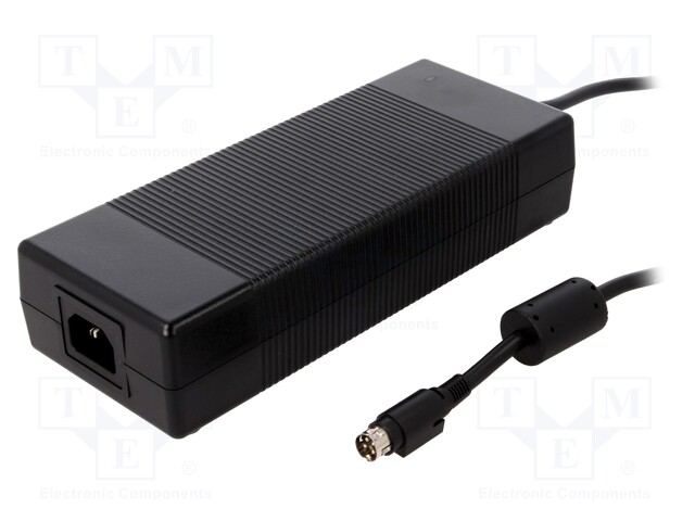 Power supply: switched-mode; 15VDC; 13.4A; 201W; Case: desktop