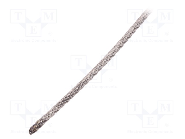 Rope; acid resistant steel A4; Ørope: 1.5mm; L: 10m