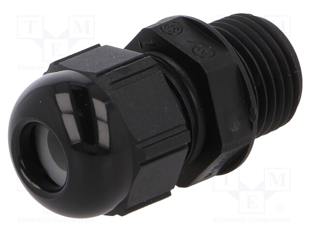 Cable gland; with long thread; M16; IP68,IP69K; Mat: polyamide