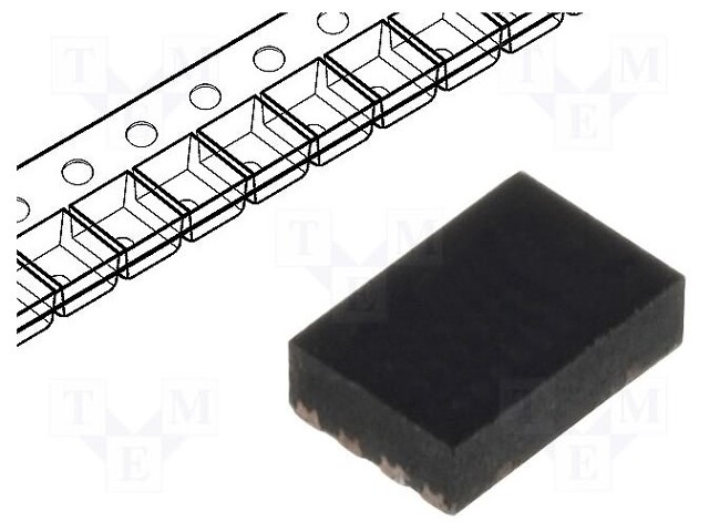 IC: PIC microcontroller; Memory: 768B; SRAM: 23B; 2÷5.5VDC; SMD