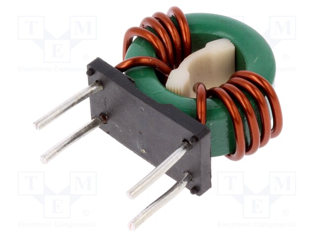 Inductor: wire; THT; 220uH; 30A; 1mΩ; 230VAC; 12.7x15mm; -20÷+50%