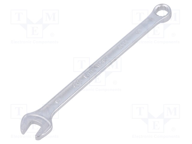 Wrench; combination spanner; 9mm; Chrom-vanadium steel; long