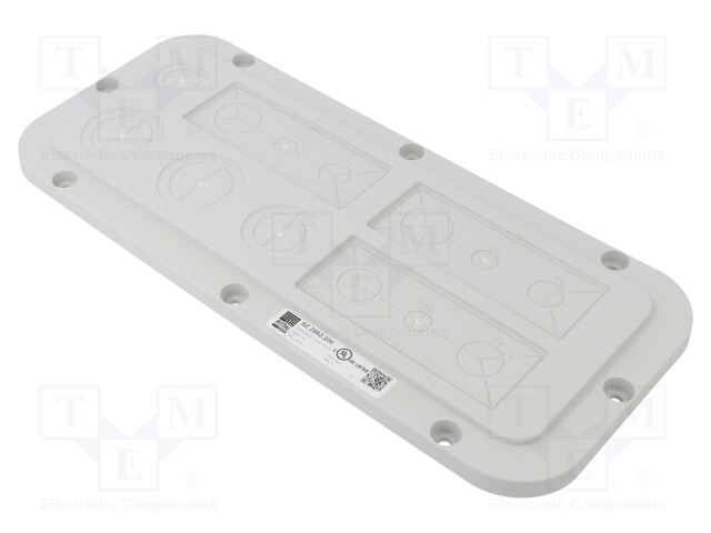 Cable gland plate