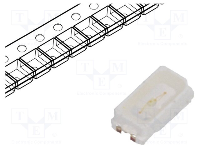 LED; SMD; 3014; green; 1600÷2000mcd; 3x1.4x0.8mm; 120°; 2.8÷3.6V